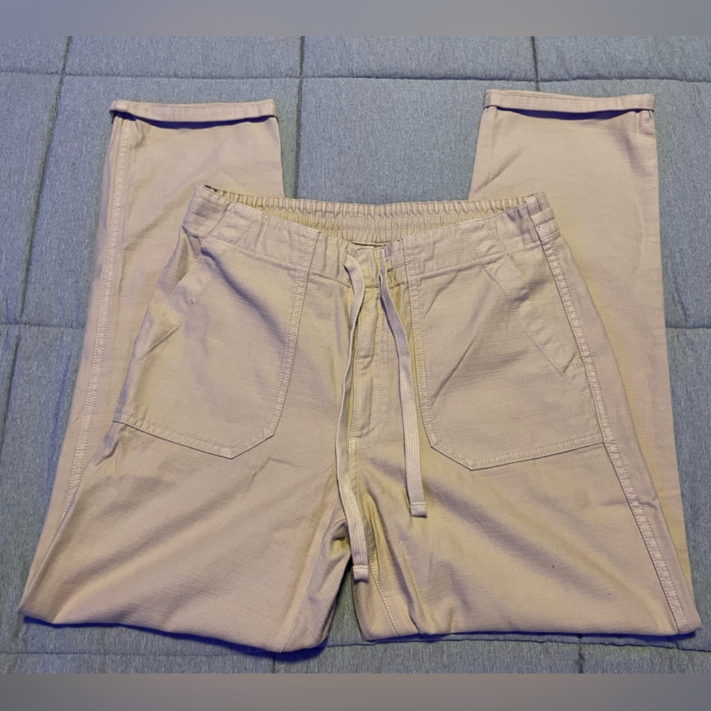 Tie-waist camp pant